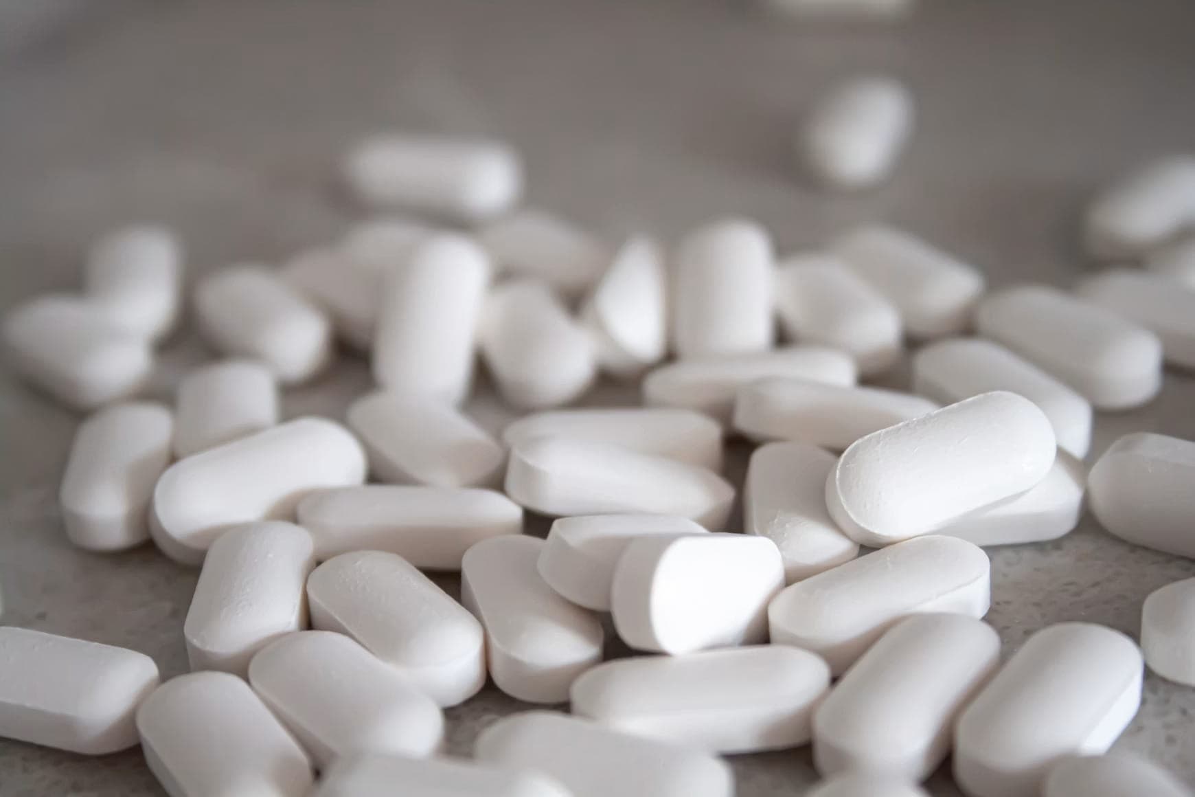 Assorted antibiotic capsules and tablets